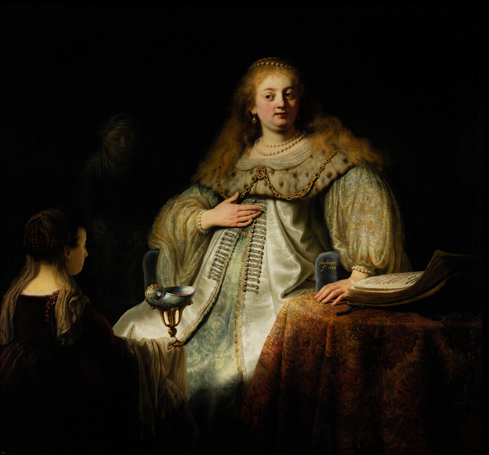  伦勃朗·梵·莱茵 Rembrandt van Rijn——月亮女神阿尔泰弥斯